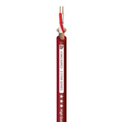 CAVO MICROFONICO Adam Hall Cables 3 STAR M 230 RED rosso 0.30 mm² AWG22