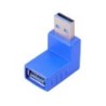 CONNETTORE ADATTATORE AD ANGOLO 90 GRADI USB 3.0 SALVASPAZIO