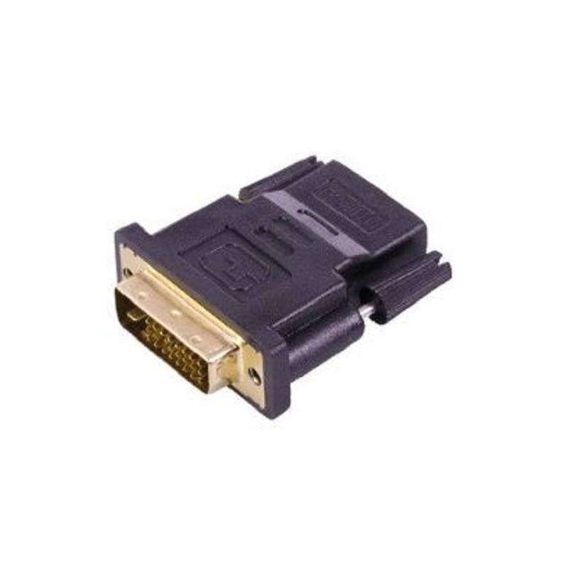 CONNETTORE ADATTATORE HDMI FEMMINA - DVI 24+1 MASCHIO