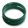 Anello colorato o-ring per connettori NEUTRIK serie XX, color VERDE