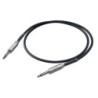 Cavo professionale per strumenti con connessioni spina jack Mono 6.3 mm PROEL 1mt