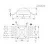 LED DI RICAMBIO LED 9W RGBWA+UV+WW 7IN1