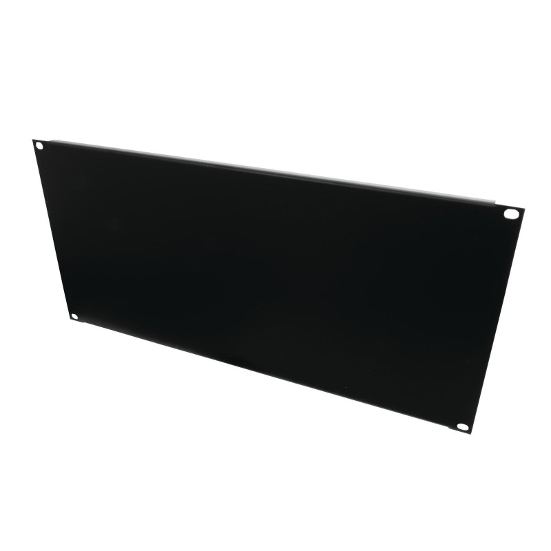 PANNELLO CIECO 5U 5HE 5 UNITà NERO PER RACK 19"