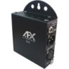 SPLITTER DMX DOPPIA USCITA AFX DD2 USCITA LINK NERO. NUOVO. CONNESSIONE XLR 3 POLI