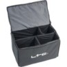 BORSONE SOFT CASE 50x32x31 CON DIVISORI IMPERMEABILE PVC 600D NERO ZIP APERTURA