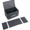 BORSONE SOFT CASE 50x32x31 CON DIVISORI IMPERMEABILE PVC 600D NERO ZIP APERTURA