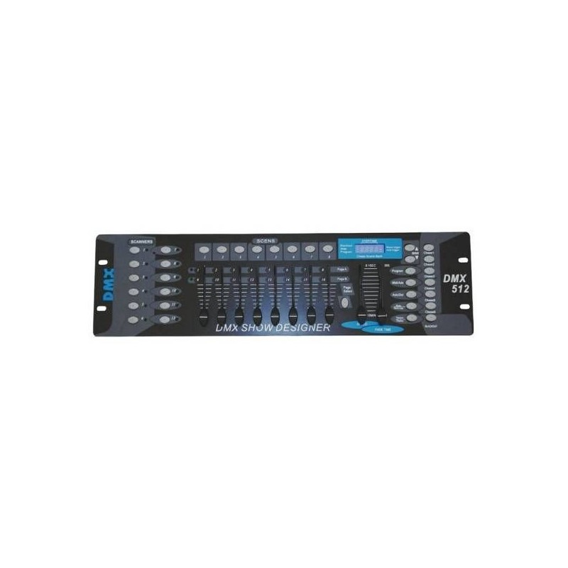 MIXER LUCI DMX ECONOMICO 192 ch (12 fixture da 16ch) Soundsation