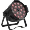 Par Led con Zoom 18 Led 18w RGBWA+UV 6in1 15-45 GRADI