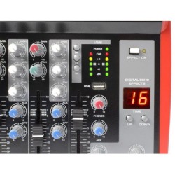 Mixer 4 Canali con effetti ed USB per riprodurre MP3