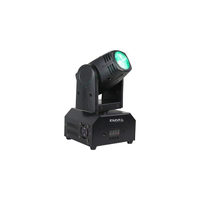 LED Beam Moving Head 10W RGBW with DMX & Remote Control