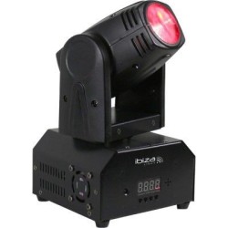 LED Beam Moving Head 10W RGBW with DMX & Remote Control