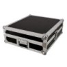 FLIGHT CASE PER MIXER RACK 19" 12U 12 UNITà NERO MCB-19 profili da 25mm