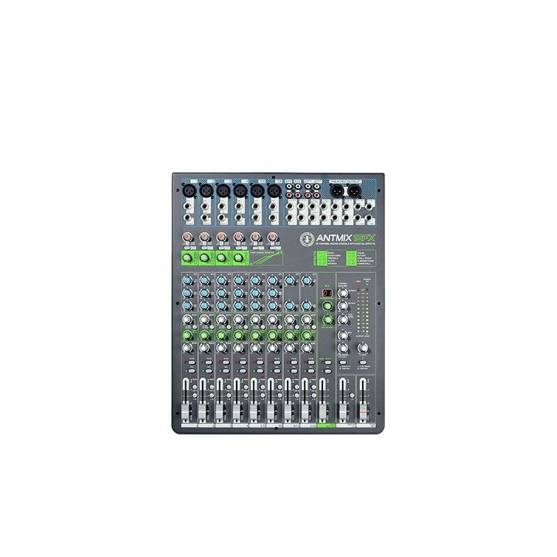 MIXER ANT Antmix 12FX EFFETTI INCLUSI MULTIEFFETTI FADER 12 CANALI DSP INTERNO