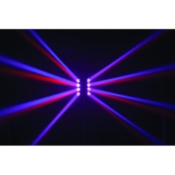 Spider SAGITTER B RAY 8 Led Beam x 10W RGBW