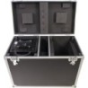 FLIGHT CASE DOPPIO NERO PER 2 TESTE MOBILI BEAM 16R HOTBEAM16R