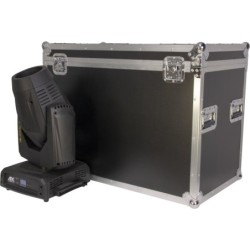 FLIGHT CASE DOPPIO NERO PER 2 TESTE MOBILI BEAM 16R HOTBEAM16R