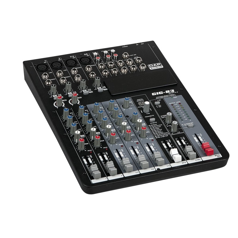 GIG  83CFX Mixer analogico a 8 canali