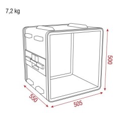 Double Door Case 10U