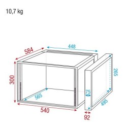 Double Door Case 6U