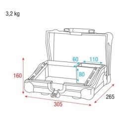 Case for ColorCue 1 Flight Case