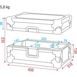 Case for Core CDMP  750 Baule per Core CDMP  750