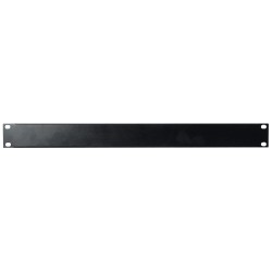 19 inch Blind Panel Black 1U