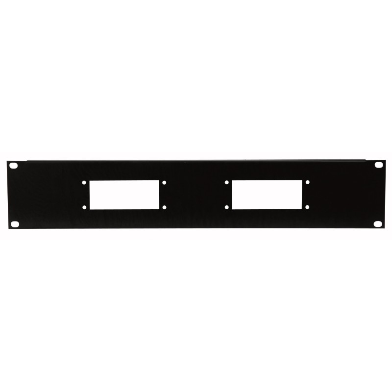 19 Inch Multi Connector Panel Per 2 x multiconnettori a 16 poli