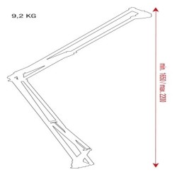 Broadcast Stand 1650  2200mm