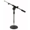 Desk Microphone Stand Cromo, 1,5 kg, + regolabile Braccio