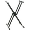 Keyboard Stand telaio doppio, piede staccabile