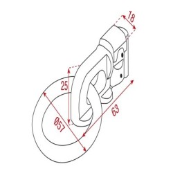 Double Stud Flying Point