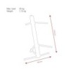 Keyboard Stand Professional Carico massimo 30 Kg ogni livello