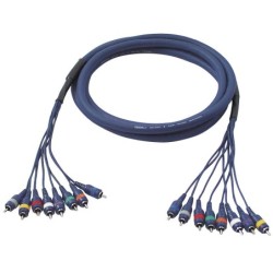 FL65    8 RCA/M to 8 RCA/M 6 m