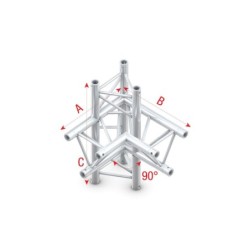 Pro  30 Triangle F Truss    Corner up/down, left    71 cm ACF45    90  corner