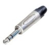 Jack Plug 6.3 mm Stereo Stereo, alloggiamento nichel