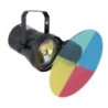 Par 36 with Pinspot Colour Changer Set Parcan Pinspot con lampada da 30 W, ruota colori e motore