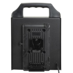 V  Mount Battery Holder for Media Panel Per due batterie