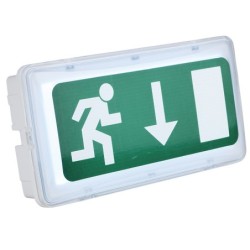 SafeLED Emergency Light con 3 etichette