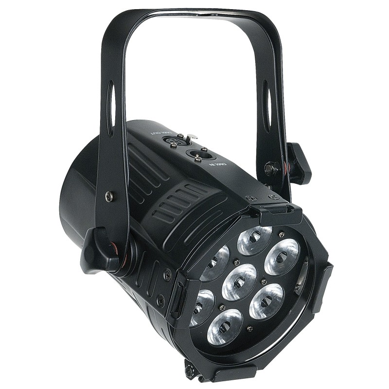 Medium Studiobeam Tour Q4 7x 5W RGBW LEDs Nero