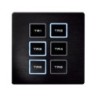 Wall Panel Remote for TR  512 Install/Pocket Pannello frontale nero