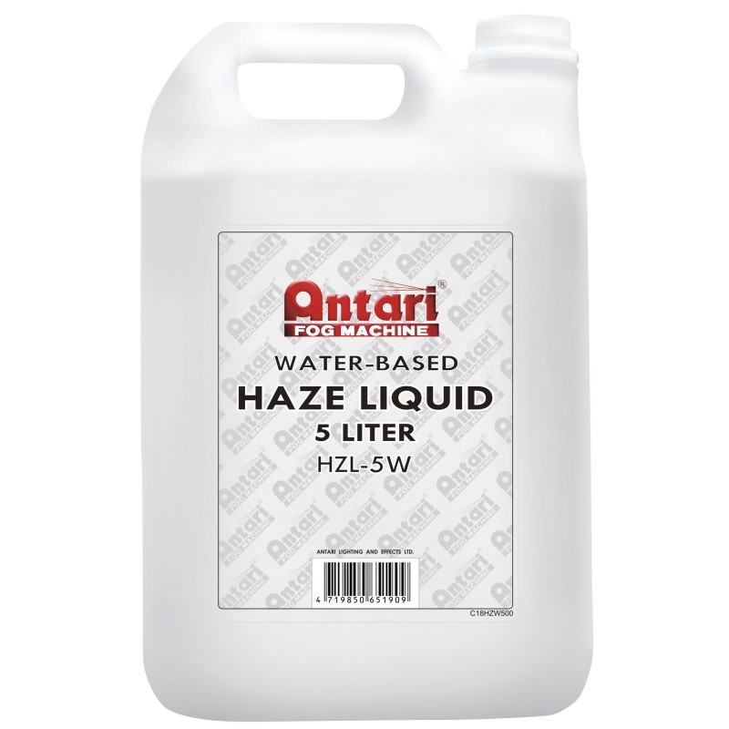 Hazer Fluid HZL  5W 5 litri    a base di acqua