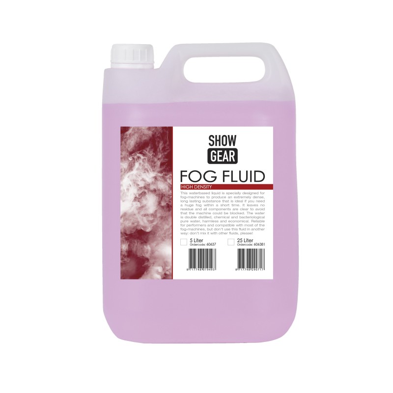 Fog Fluid High Density 5 litri    alta densitÃ 