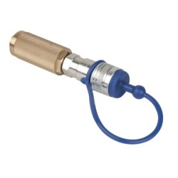 COâ Bottle to 3/8 Q  Lock Adapter Sistema chiuso