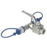 COâ 3/8 Q  lock Release Valve Sistema chiuso