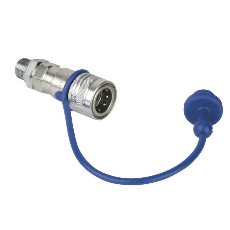 COâ 3/8 to Q  Lock Adapter female Sistema chiuso