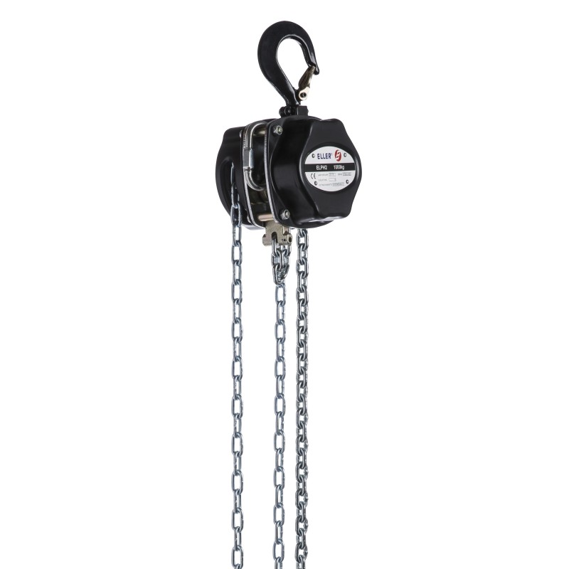 Chain Hoist 250 kg    manual Altezza di sollevamento: 10 metri