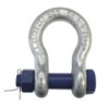 Chain Shackle, Nut    Bolt WLL 6.5T bullone con collare, colore nero