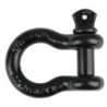 Chain Shackle, Shoulder Bolt WLL 3,25T bullone con collare, colore nero