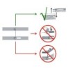 Cable Bridge 3 100 cm With 3 Channels, Value Line