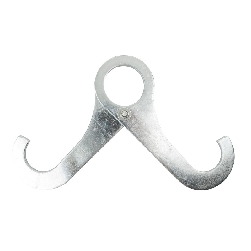 The Moustache Single Tube Clamp Argento